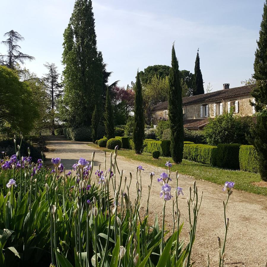 Chambres D'Hotes Domaine De La Brette Moncrabeau Luaran gambar